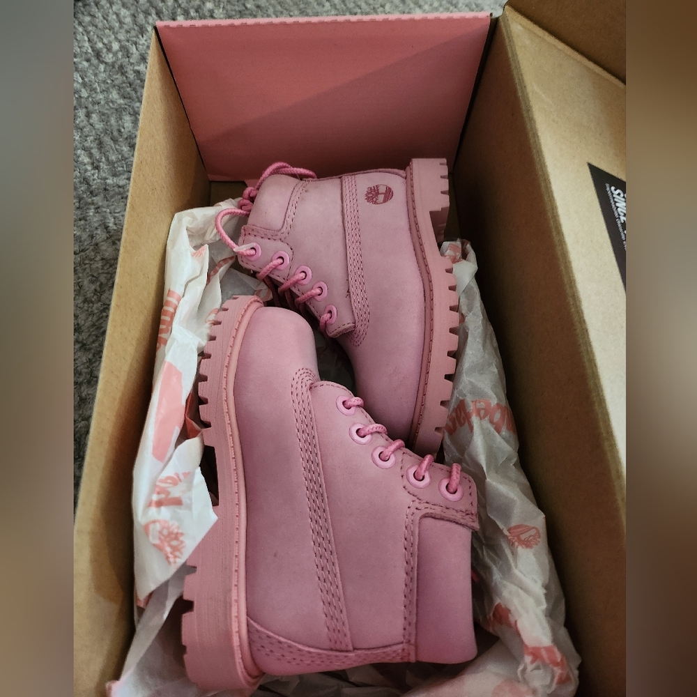 Light Pink Timberland